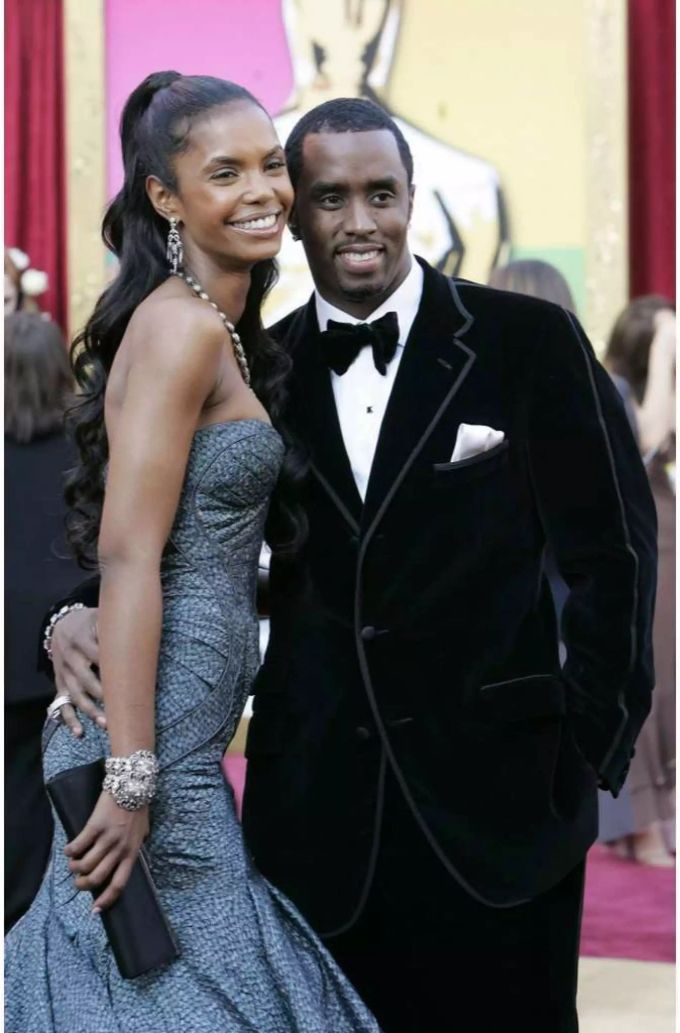 Kim Porter und Rapper Sean «Diddy» 2005 auf dem Roten Teppich in Los Angeles. P. Diddy