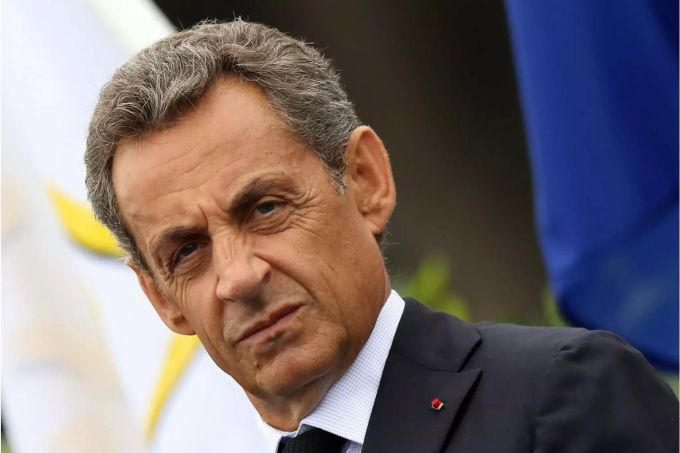Nicolas Sarkozy, ehemaliger Staatspräsident von Frankreich, bei einer Veranstaltung. Nicolas Sarkozy, ehemaliger Staatspräsident von Frankreich, bei einer Veranstaltung.
