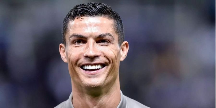 Der portugiesische Fussballspieler Cristiano Ronald.