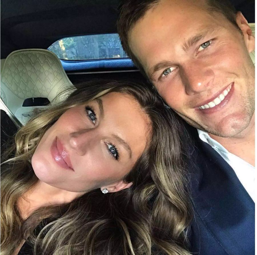 Seit acht Jahren verheiratet: Topmodel Gisele und ihr Footballer-Gatte Tom Brady.