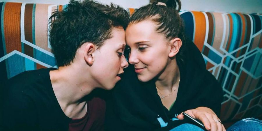 Erste Liebe: «Stranger Things»-Star Millie Bobby Brown und Jacob Sartorius.