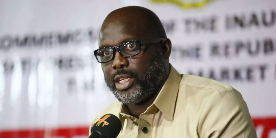 George Weah wird neuer Präsident Liberias.