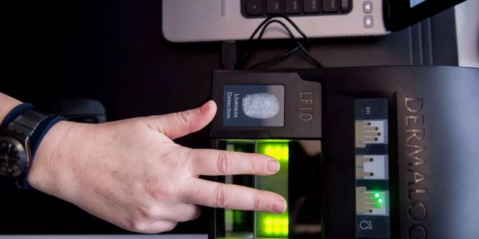 Fingerabdruck-Scanner sind erst der Anfang. Fingerabdruck-Scanner sind erst der Anfang.