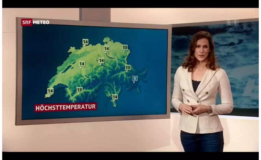 Daniela Schmuki (34) im alten «Meteo»-Studio.