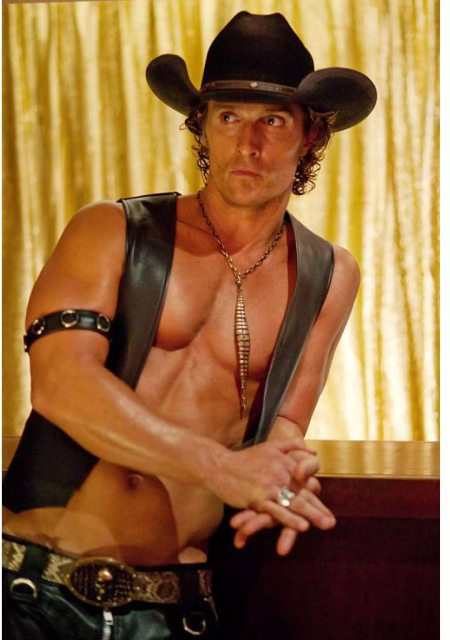 So kennen und lieben ihn seine Fans: McConaughey im Strip-Film «Magic Mike».