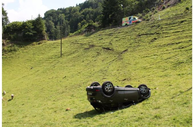 Unfallstelle - Kapo Appenzell-Innerrhoden Unfallstelle - Kapo Appenzell-Innerrhoden