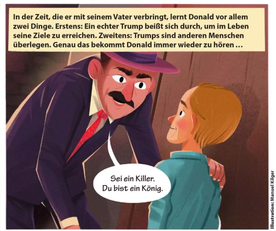 Fred Trump brachte seinem Sohn vor allem zwei Dinge bei.