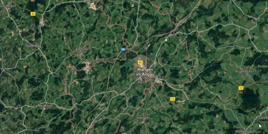 Wangen im Allgäu (D), nahe des Bodensees.