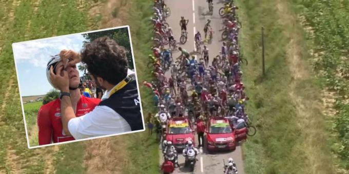 Wegen Bauern-Protest - Tränengas-Einsatz: Tour de France unterbrochen!