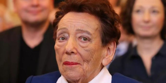 Die Holocaust-Überlebende Inge Deutschkron im Jahr 2018. Inge Deutschkron