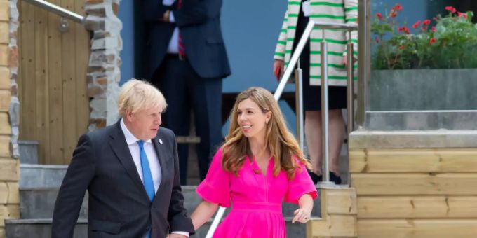 Name enthüllt - Carrie und Boris Johnson nennen ihr zweites Kind Romy