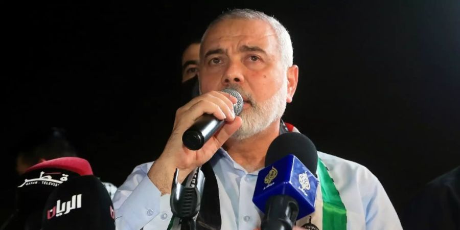 Ismail Hanijeh wurde als Chef der Hamas wiedergewählt