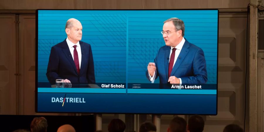 Wahl-Triell - TV-Diskussion Kanzlerkandidaten