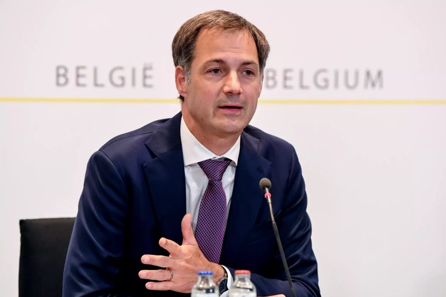 Alexander De Croo Belgien