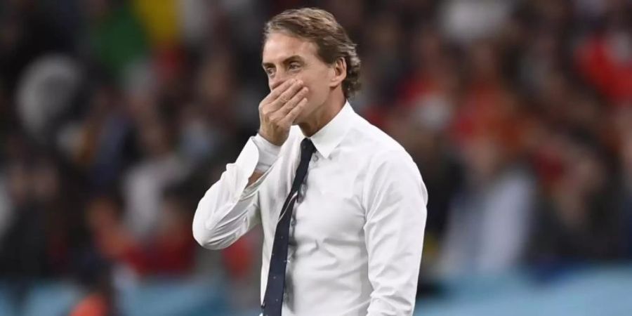 Bereitet sein Team in heimischen Gefilden auf das EM-Finale in Wembley vor: Italien-Coach Roberto Mancini. Foto: Fabio Ferrari/LaPresse via ZUMA Press/dpa