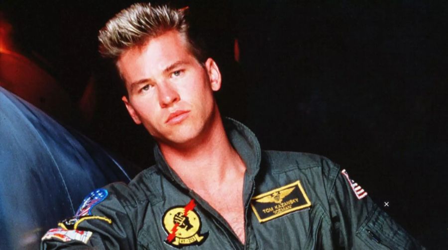 Val Kilmer als Tom «Iceman» Kazansky in Top Gun im Jahr 1986.