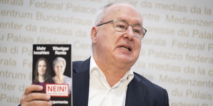 SGB-Präsident Pierre-Yves Maillard. Pierre-Yves Maillard