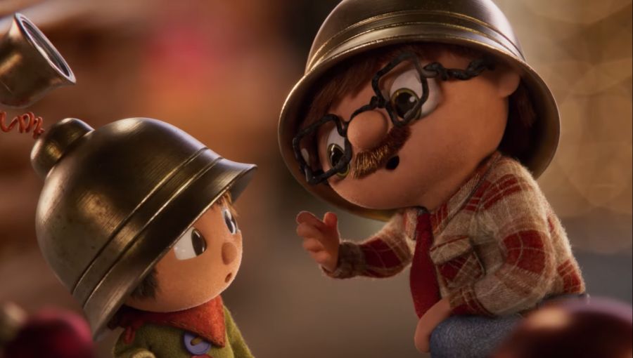 Finns Papa präsentiert Finn seinen Lieblings-Zaubertrick als Kind, ...