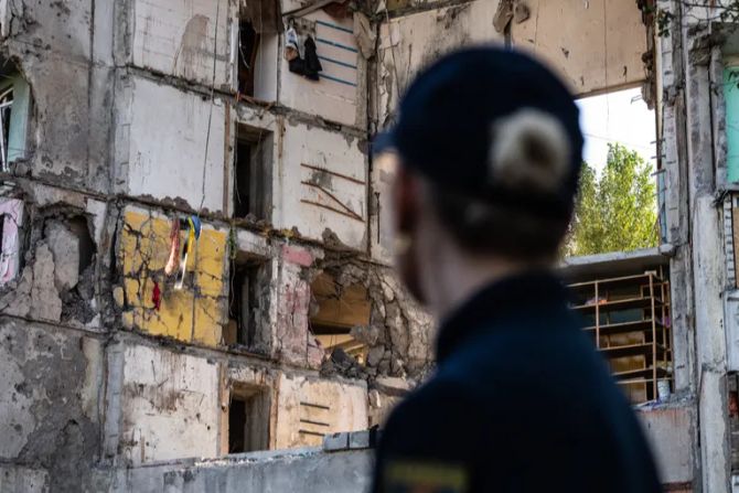 Ruine Charkiw Ukraine