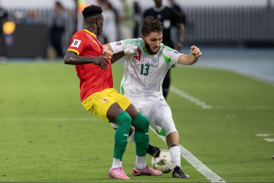Jaouen Hadjam ist fester Bestandteil des algerischen Nationalteams.