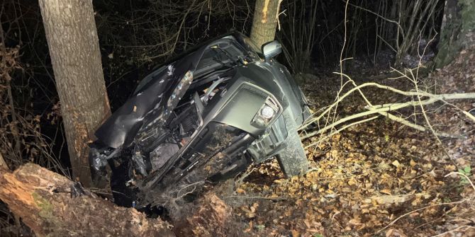 Betschwanden Selbstunfall