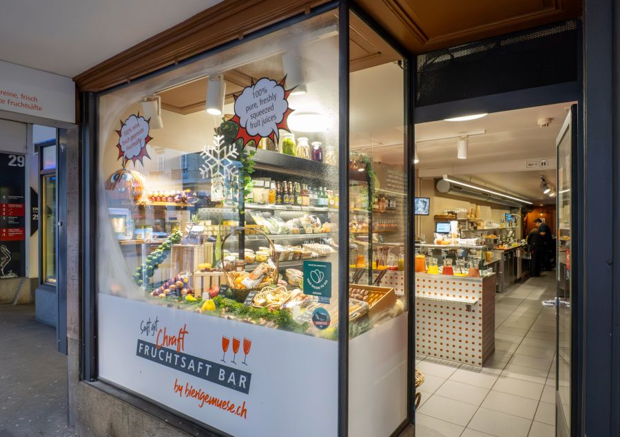 Fruchtsaftbar Bern Innenstadt Geschäft