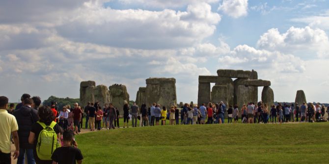 stonehenge touristen