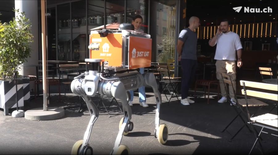 Die Lieferung per Roboter soll sogar günstiger sein.