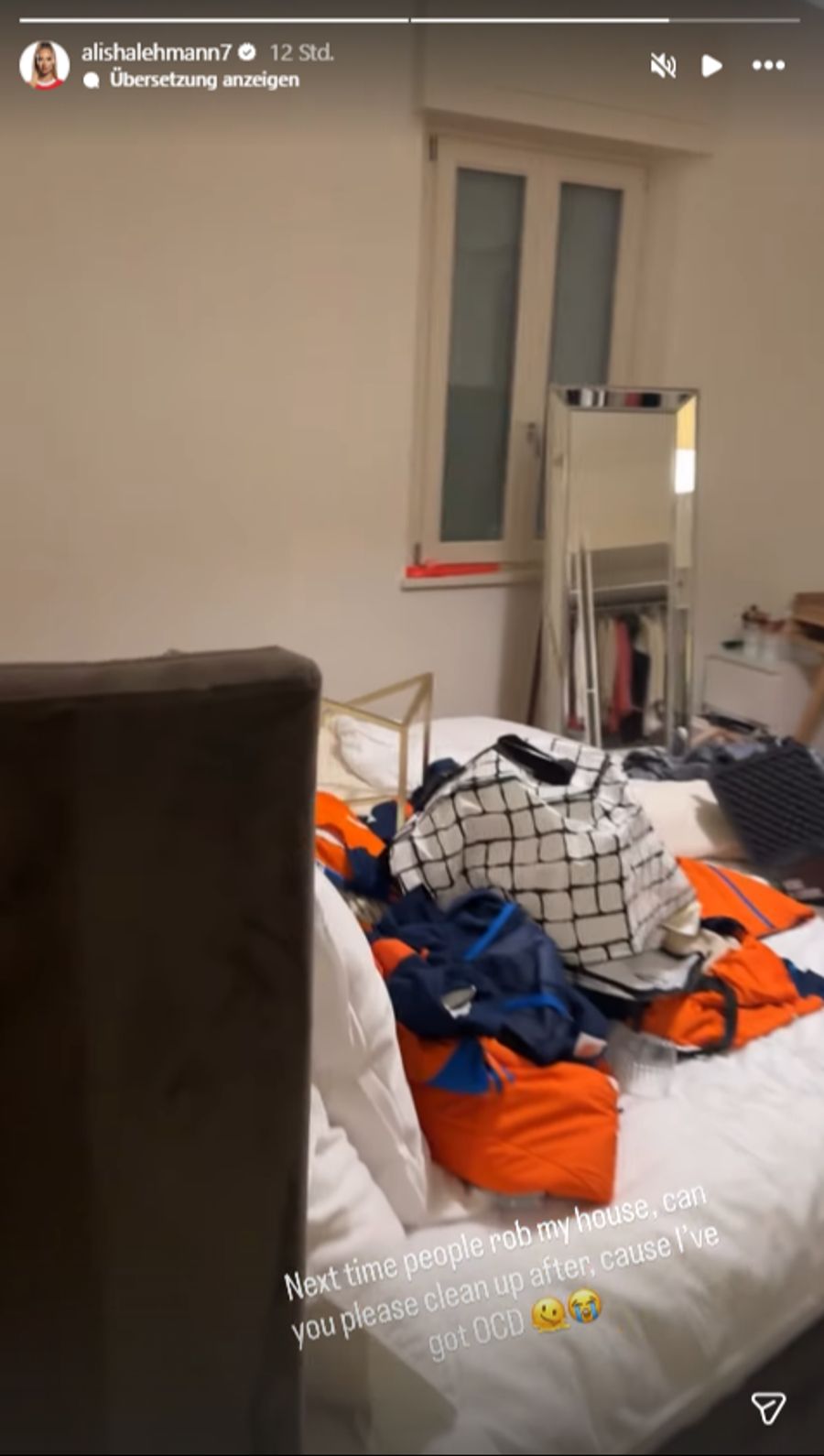 Ob etwas gestohlen wurde, ist nicht klar.