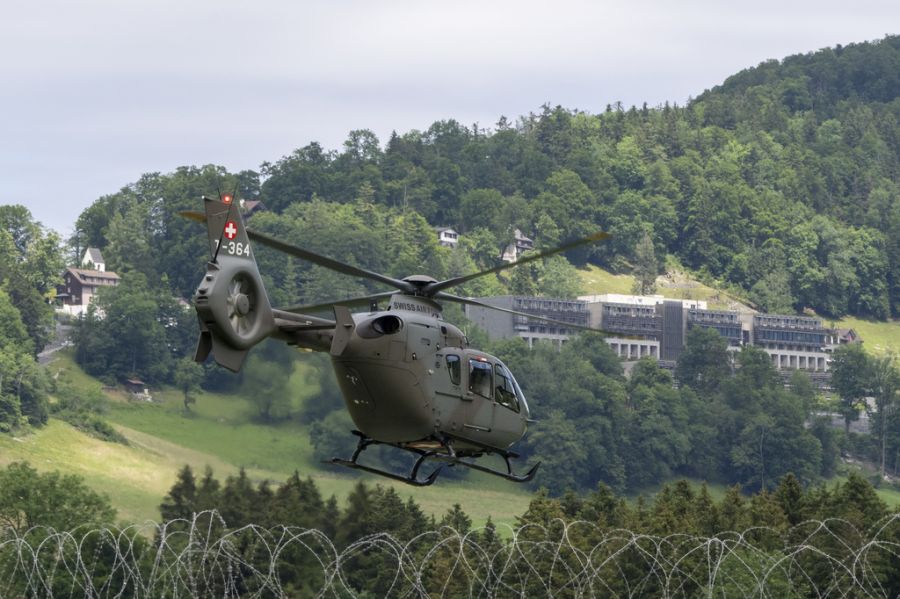 Die Schweizer Armee ist grundsätzlich erst im Kriegsfall zuständig.