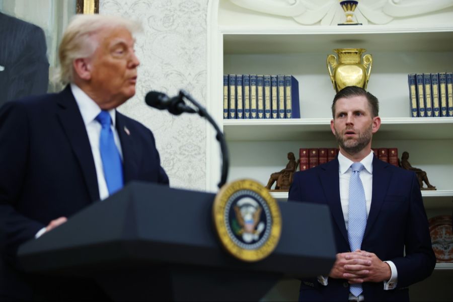 Krypto Markt Verluste Trump