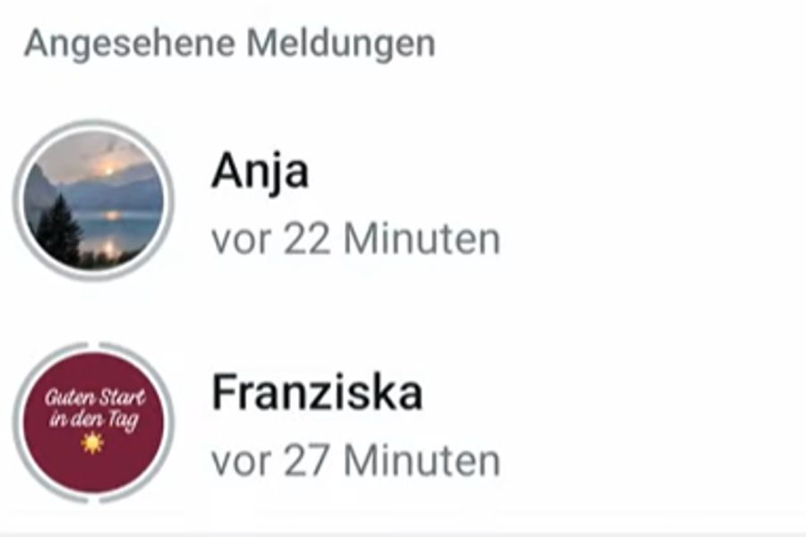 Direkt ins Herz trifft es den Kontakt, wenn er sieht, dass die Person selbst ihren Whatsapp-Status fleissig aktualisiert.