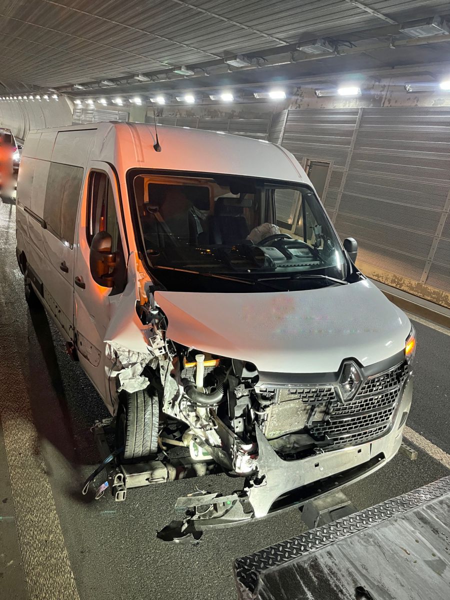 Unfall Reussporttunnel