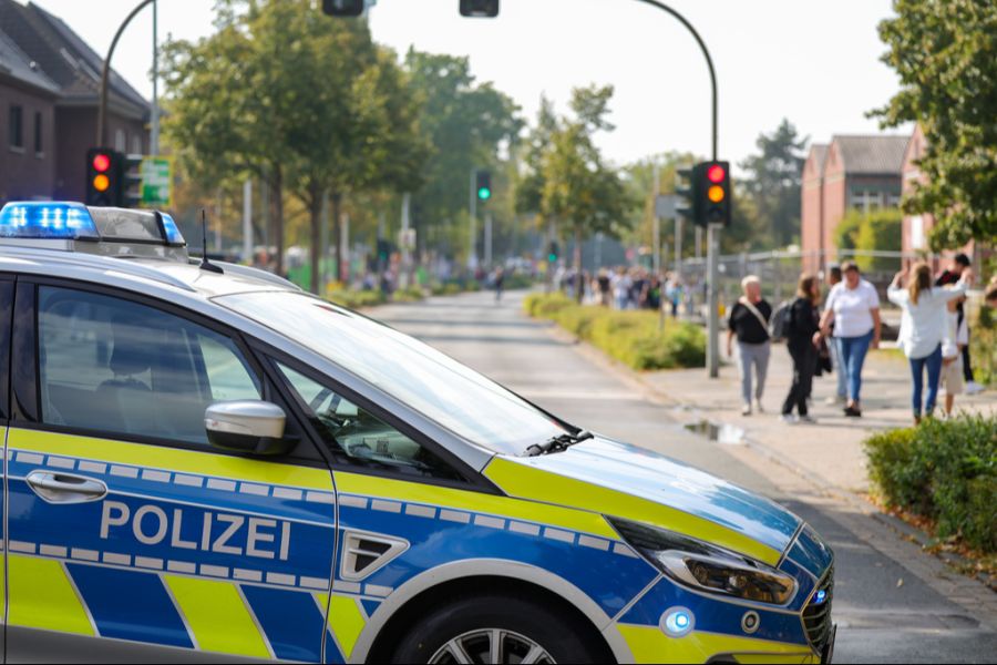 Deutsches Polizeiauto