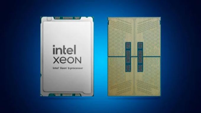Die neuen Xeon 6 Prozessoren von Intel sind besonders leistungsstark. Intel Prozessor Xeon 6