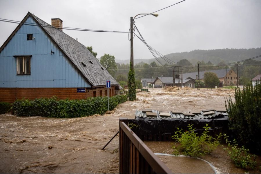 Überschwemmungen in Tschechien