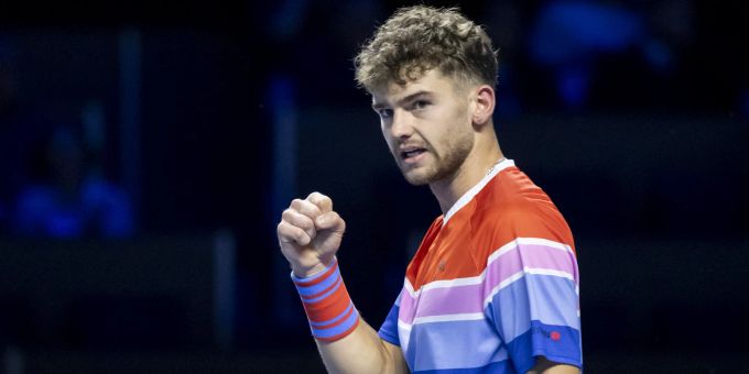 Jérôme Kym überzeugt an den Swiss Indoors trotz einer Auftaktniederlage. Jérôme Kym Swiss Indoors