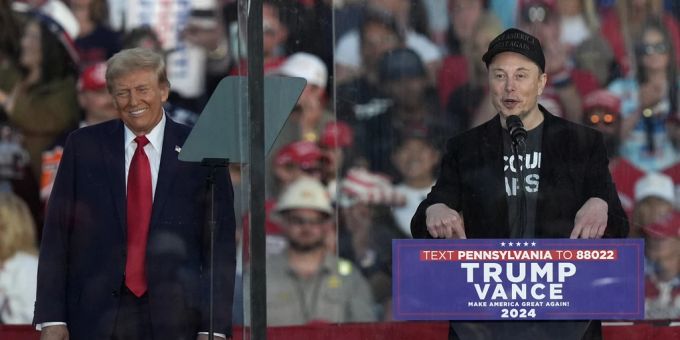 Elon Musk verhalf Donald Trump zurück ins Weisse Haus. Elon Musk