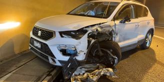A15 bei Wagen SG - Mann (60) bei Kollision mit zwei Autos verletzt