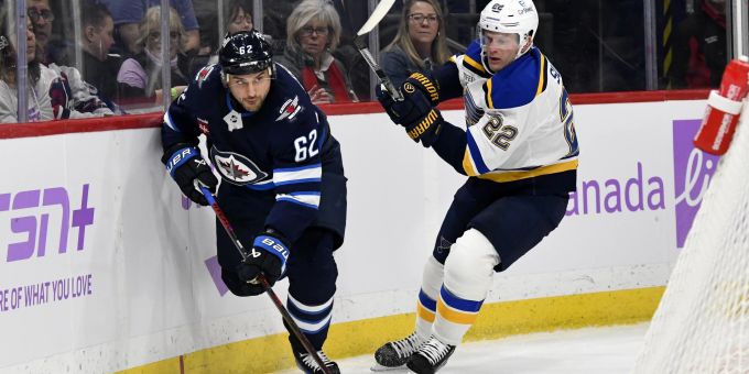 Nino Niederreiter verliert in der NHL mit Winnipeg und bleibt erneut ohne Scorerpunkt. NHL