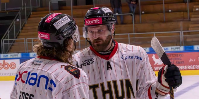 Der EHC Thun reiste am Mittwoch in den Jura, (Symbolbild) EHC Thun Rossel