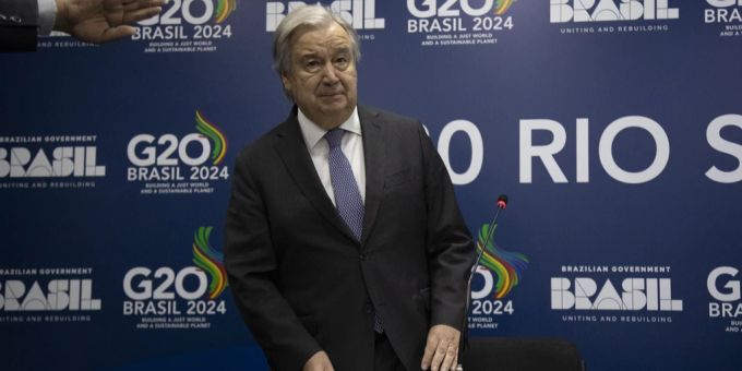Rio de Janeiro - Guterres nimmt G20-Staaten vor Gipfel in die Pflicht