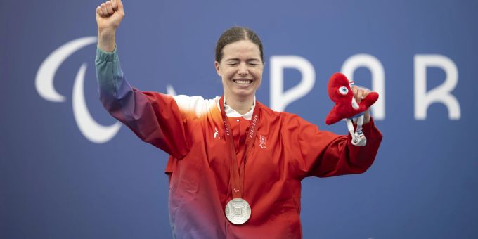 Für Celine van Till ist es an den Paralympics die zweite Medaille. Paralympics