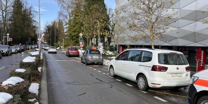 Auffahrkollision Rapperswil.