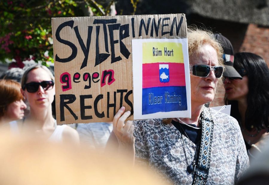 Mahnwache auf Sylt