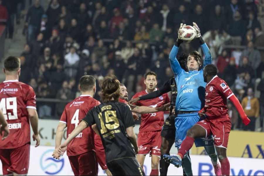 Marvin Keller spielt derzeit leihweise beim FC Winterthur.