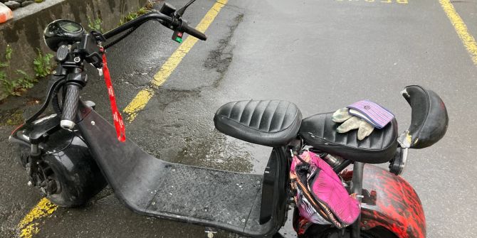 E-Scooter manipuliert