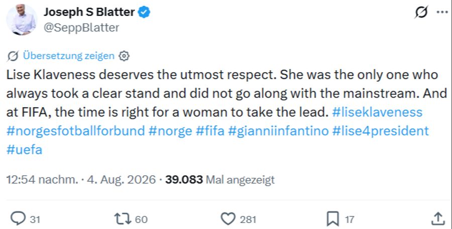 sepp blatter