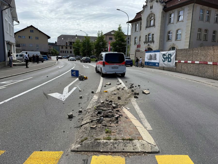 Unfall AG Menziken