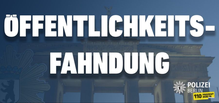 Auch auf X suchte die Berliner Polizei nach dem mutmasslichen Täter – ein Fahndungsfoto veröffentlichte sie jedoch nicht.